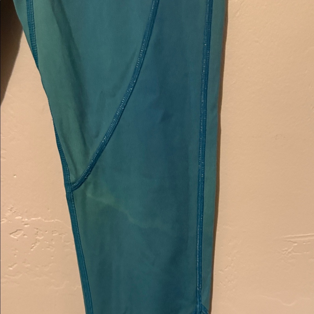 Gymshark Teal Leggings Small - Picture 3 of 8